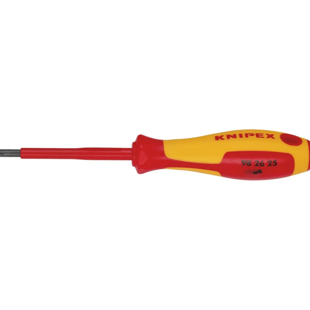 KNIPEX 98 26 25 VDE Insulated Torx® Screwdriver TX25 x 80mm