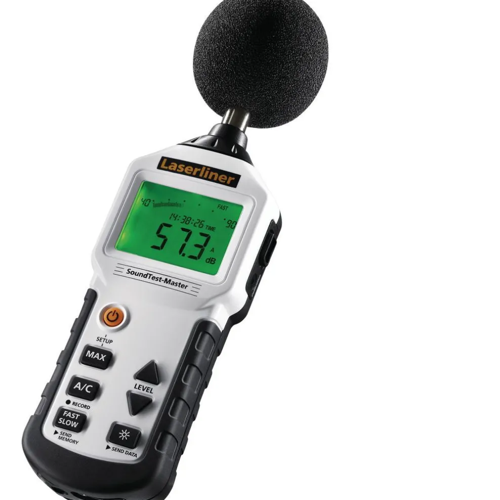 Laserliner 082.070A SoundTest-Master Noise Level Measuring Instrument
