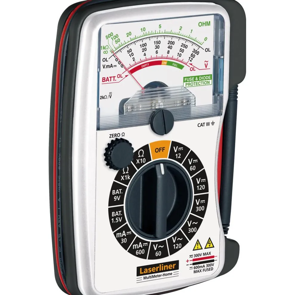 Laserliner 083.030E MultiMeter-Home Analogue Multimeter