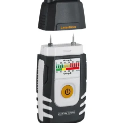 Laserliner 082.004E WoodTester Compact Wood Moisture Instrument