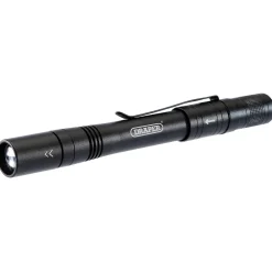 LED Rechargeable Aluminium Penlight, 1W, 80 Lumens