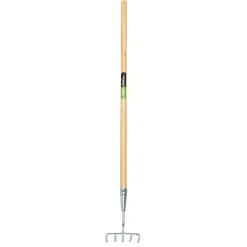 Long Handled Steel Narrow Rake