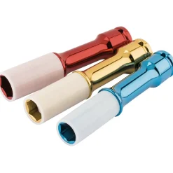 Long Reach Wheel Nut Socket for Alloy Wheels, 1/2