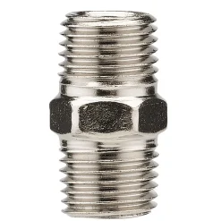 1/4" Male Double Union