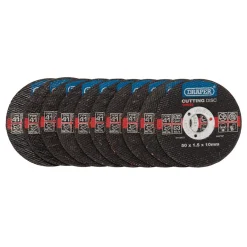 Metal Cutting Discs, 50 x 1.5 x 10mm (Pack of 10)
