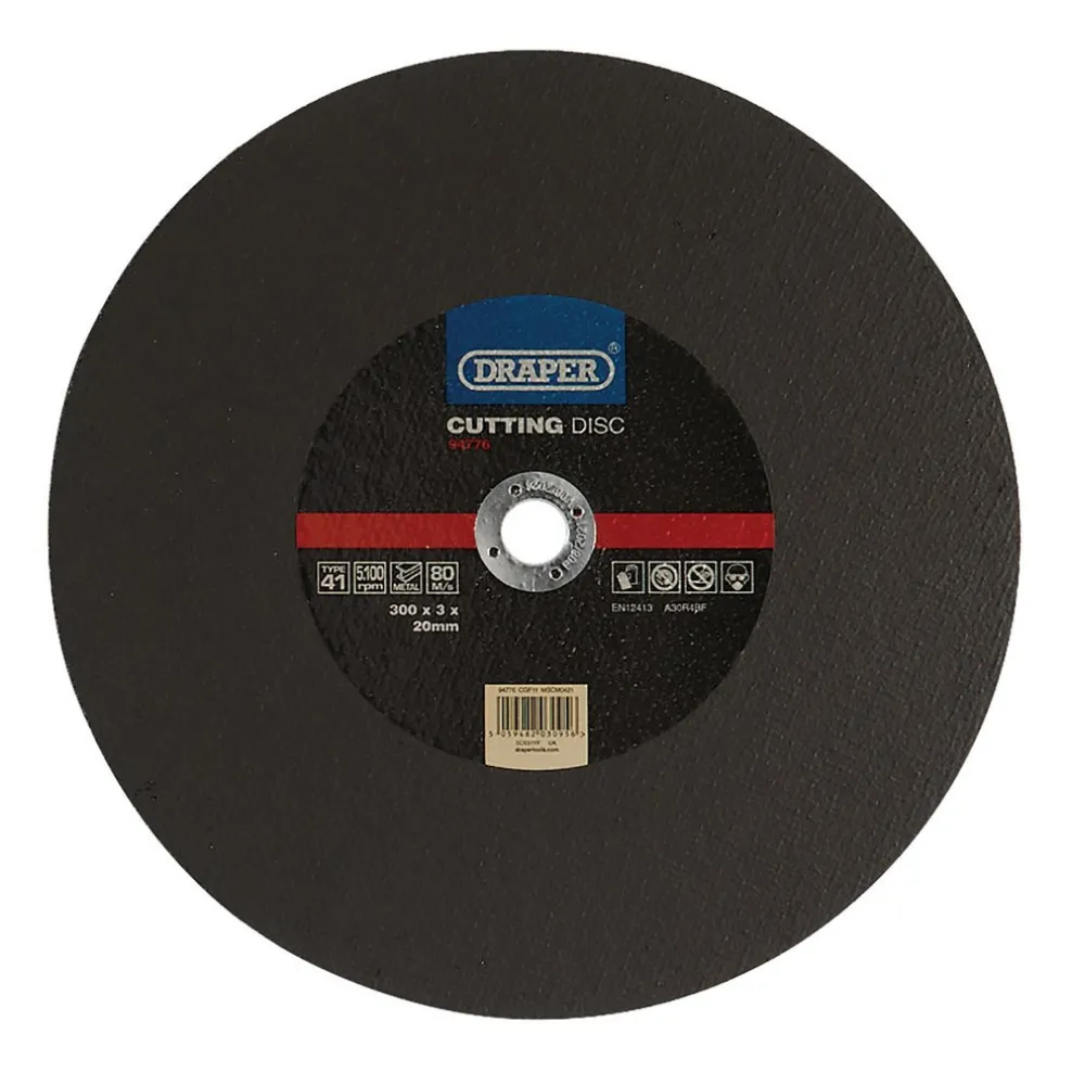Metal Cutting Disc, 300 x 3 x 20mm
