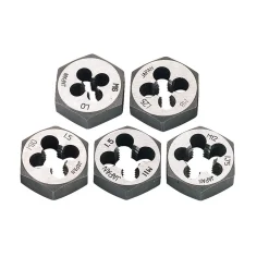 Metric Hexagon Die Nut Set (5 Piece)