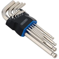 Metric Long Arm Ball End Hex Key Set (9 Piece)