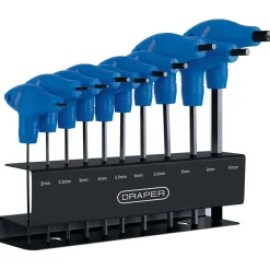 Metric T-Handle Hex Key Set (10 Piece)