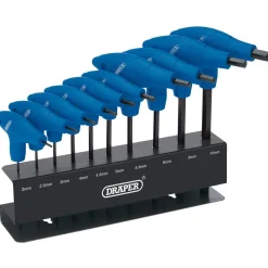 Metric T-Handle Hex Key Set (10 Piece)