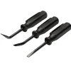 Mini Pry Bar Set, 125mm, Black (3 Piece)