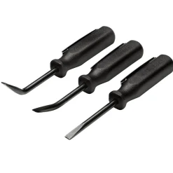 Mini Pry Bar Set, 125mm, Black (3 Piece)
