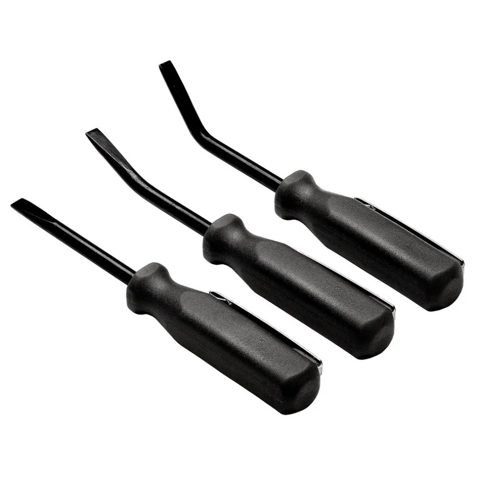 Mini Pry Bar Set, 125mm, Black (3 Piece)
