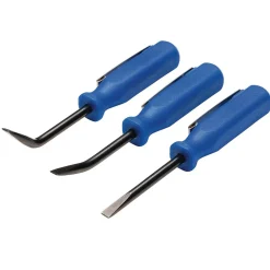 Mini Pry Bar Set, 125mm, Blue (3 Piece)