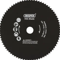 89mm Metal Cut Blade for Draper Storm Force® Mini Plunge Saw