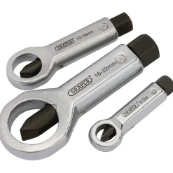 Nut Splitter Set, 9 - 22mm (3 Piece)