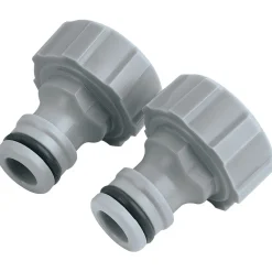 Outdoor Tap Connectors, 3/4" (Pack of 2)