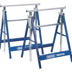 Pair of Telescopic Trestle/Saw Horse, 685 x 585mm