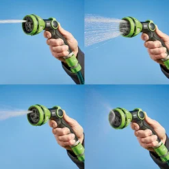 8 Pattern Spray Gun with Thumb Control