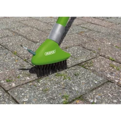 Paving Brush Set with Twin Heads and Telescopic Handle