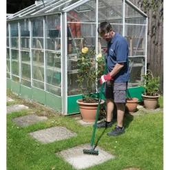 Paving Brush Set with Twin Heads and Telescopic Handle