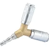 PCL Twin Standard Coupling, 2 x Male Couplings, 1 x Tailpiece