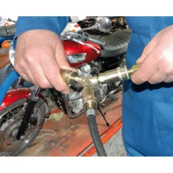 PCL Twin Standard Coupling, 2 x Male Couplings, 1 x Tailpiece