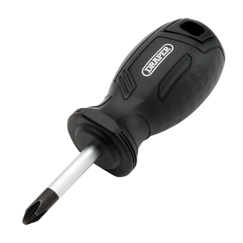 Phillips Hard Grip Screwdriver, PH2 x 38mm