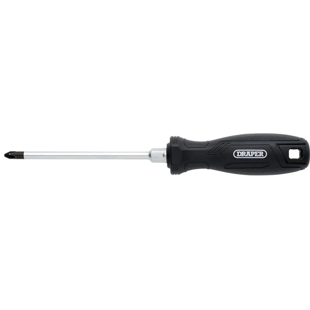 Phillips Hard Grip Screwdriver, PH2 x 125mm