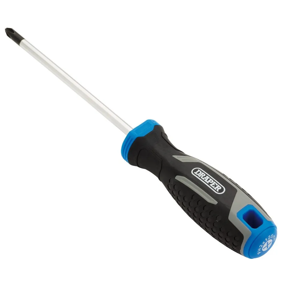 Phillips Soft Grip Screwdriver, PH2 x 125mm