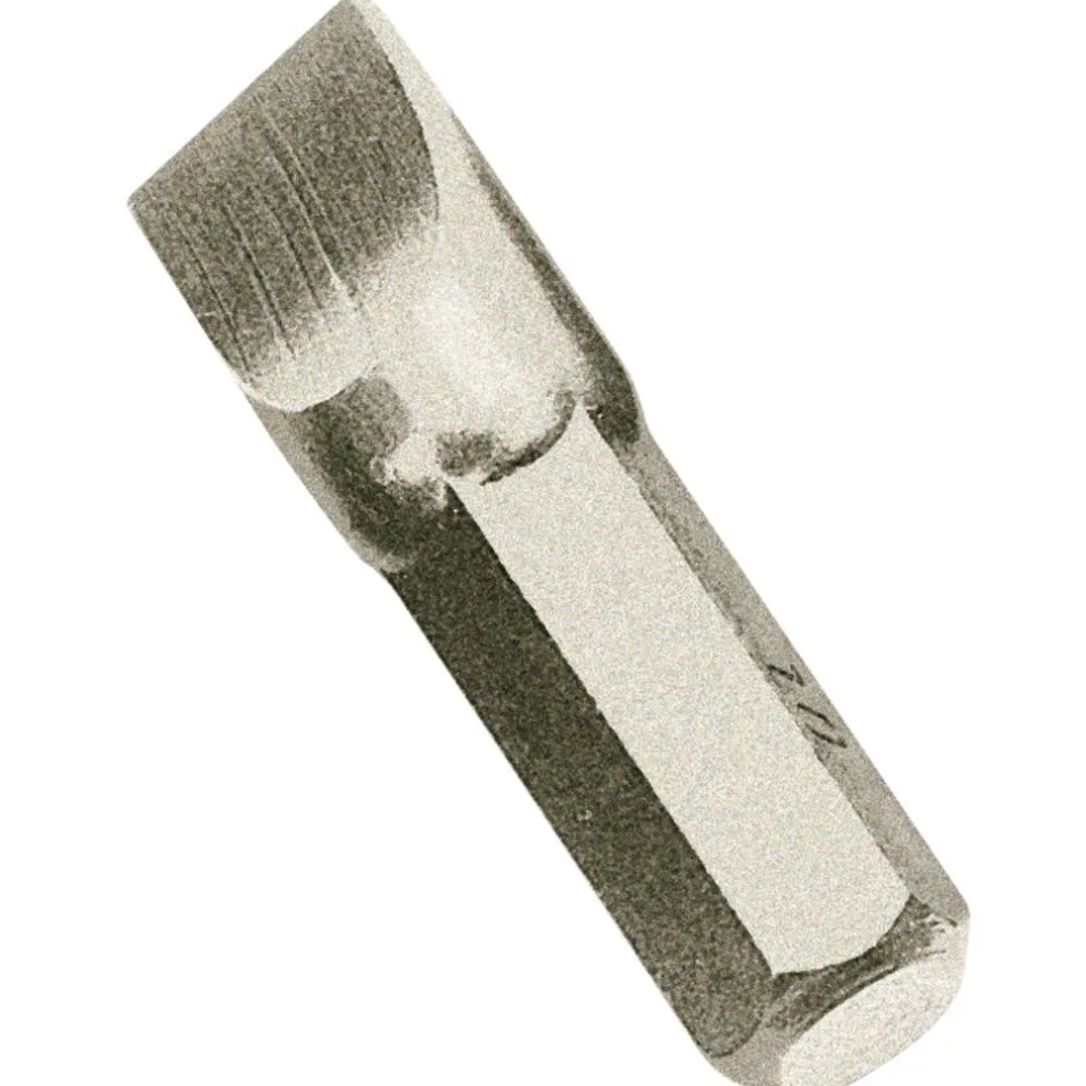 Plain Slot Impact Screwdriver Bit, 10mm