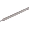 Plain Slot Insert Bit, 3mm, 1/4" Hex, 100mm Long (Pack of 1)