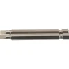 Plain Slot Insert Bit, 4.5mm, 1/4" Hex, 75mm Long (Pack of 2)