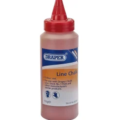 Plastic Bottle of Red Chalk for Chalk Line, 115g