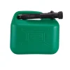 Plastic Fuel Can, 5L, Green