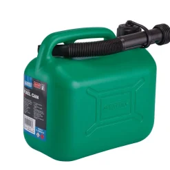 Plastic Fuel Can, 5L, Green