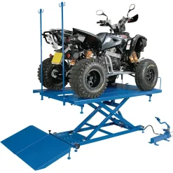 Pneumatic/Hydraulic Motorcycle/ATV Small Garden Machinery Lift, 680kg