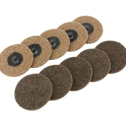 Polycarbide Abrasive Pads, 75mm, Coarse (Pack of 10)