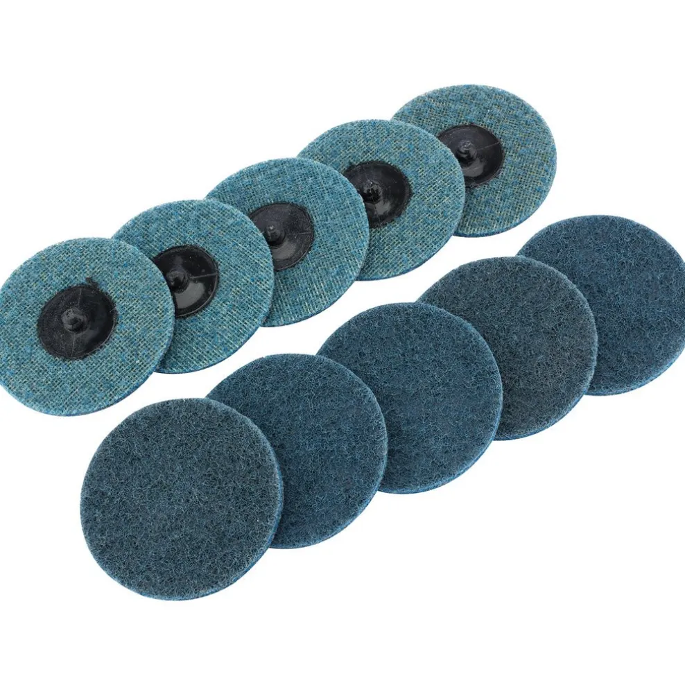 Polycarbide Abrasive Pads, 75mm, Fine (Pack of 10)