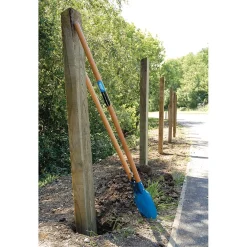 Post Hole Digger with Hardwood Handles