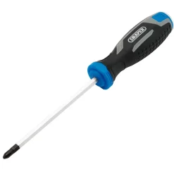 Pound Thru Phillips Soft Grip Screwdriver, PH2 x 125mm
