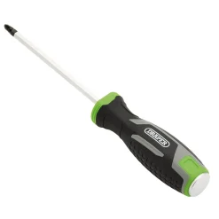 Pound Thru Pozi Soft Grip Screwdriver, PZ2 x 125mm