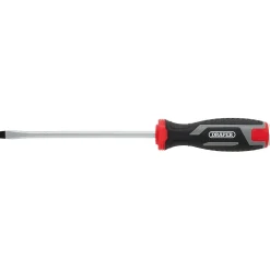 Pound Thru Slotted Soft Grip Screwdriver, SL6.5 x 150mm