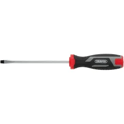 Pound Thru Slotted Soft Grip Screwdriver, SL5.5 x 125mm