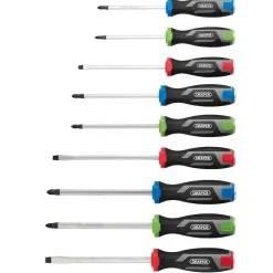Pound Thru Soft Grip Screwdriver Set (9 Piece)