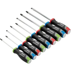 Pound Thru Soft Grip Screwdriver Set (9 Piece)