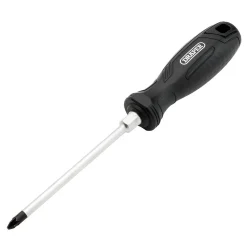 Pozi Hard Grip Screwdriver, PZ2 x 125mm