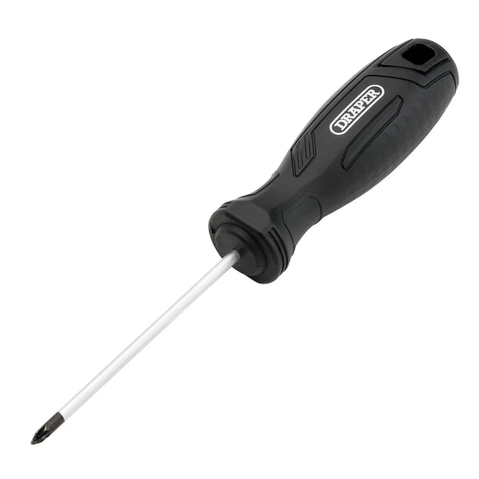 Pozi Hard Grip Screwdriver, PZ0 x 75mm