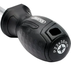 Pozi Hard Grip Screwdriver, PZ2 x 38mm