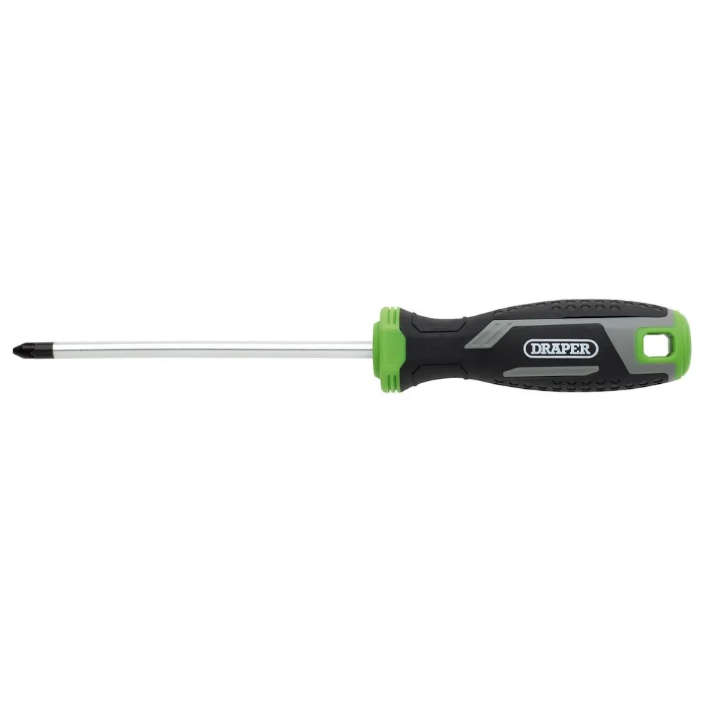 Pozi Soft Grip Screwdriver, PZ2 x 125mm
